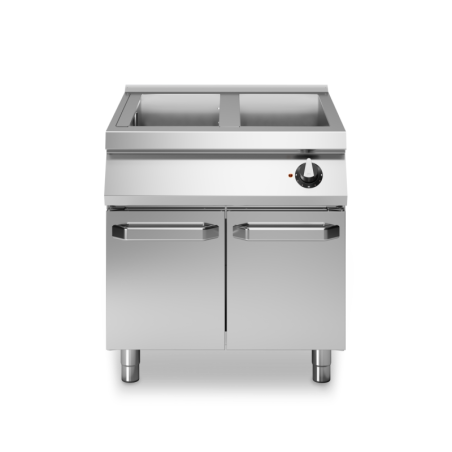 Bain-marie électrique ROC 900 sur placard avec porte