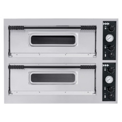 Four à pizza BASIC XXL 66 inox 2 chambres HENDI | Restohotelstore