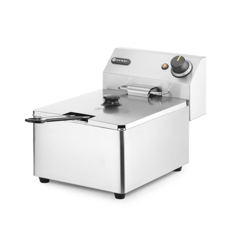 Fritteuse Kitchen Line 6L Stainless Steel Deep Fryer Hendi