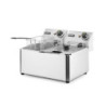 Friteuse Kitchen Line - 2x4L Stainless Steel Deep Fryer HENDI