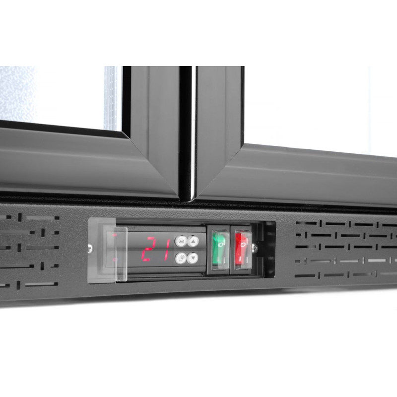 Kühlschrank mit doppelter Tür 900x890mm Arktic