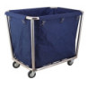 Wäschetrolley mit Edelstahlrahmen und 4 Lenkrollen | amerbox