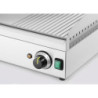 Grillplatte 1/3 gerillt 698x410 mm Stainless Steel HENDI