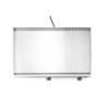 Grillplatte 1/3 gerillt 698x410 mm Stainless Steel HENDI