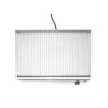 Grillplatte gerillt 518x330 mm durable steel | hendi