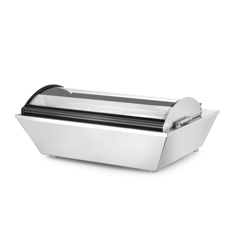 Vitrine de table à salade inox 775x615 mm Arktic | Restohotelstore