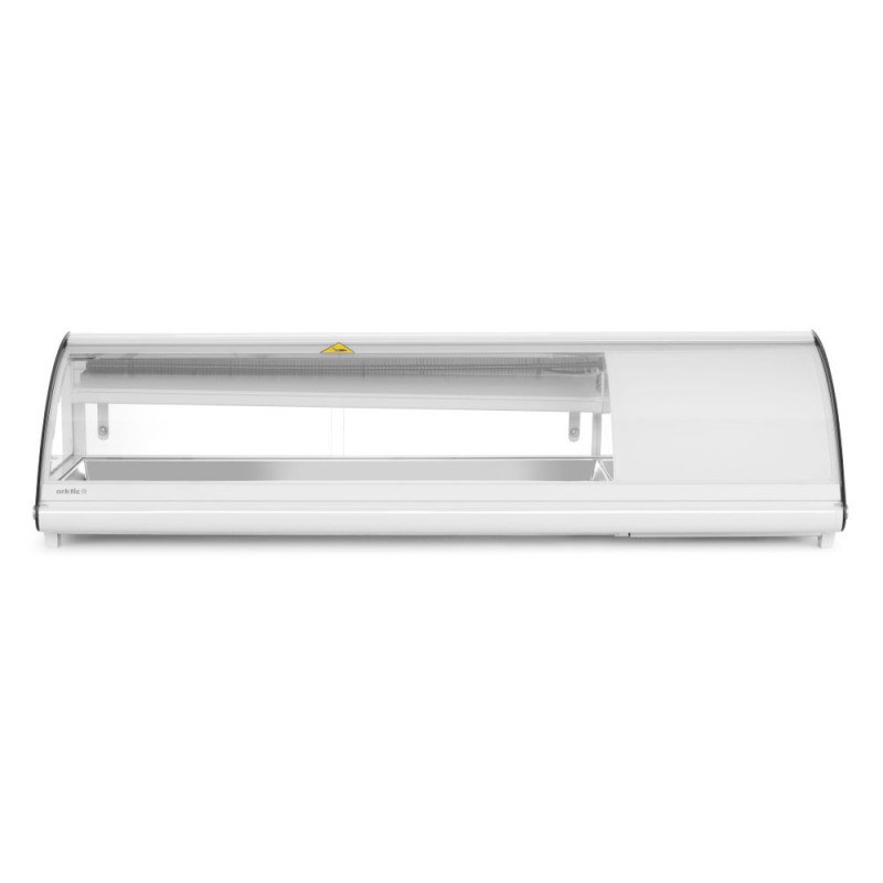 Sushi-Vitrine 5x GN 1/3 Display Case 1307mm Arktic