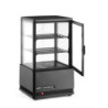 Vitrine de table 58L noir double vitrage Arktic | Restohotelstore