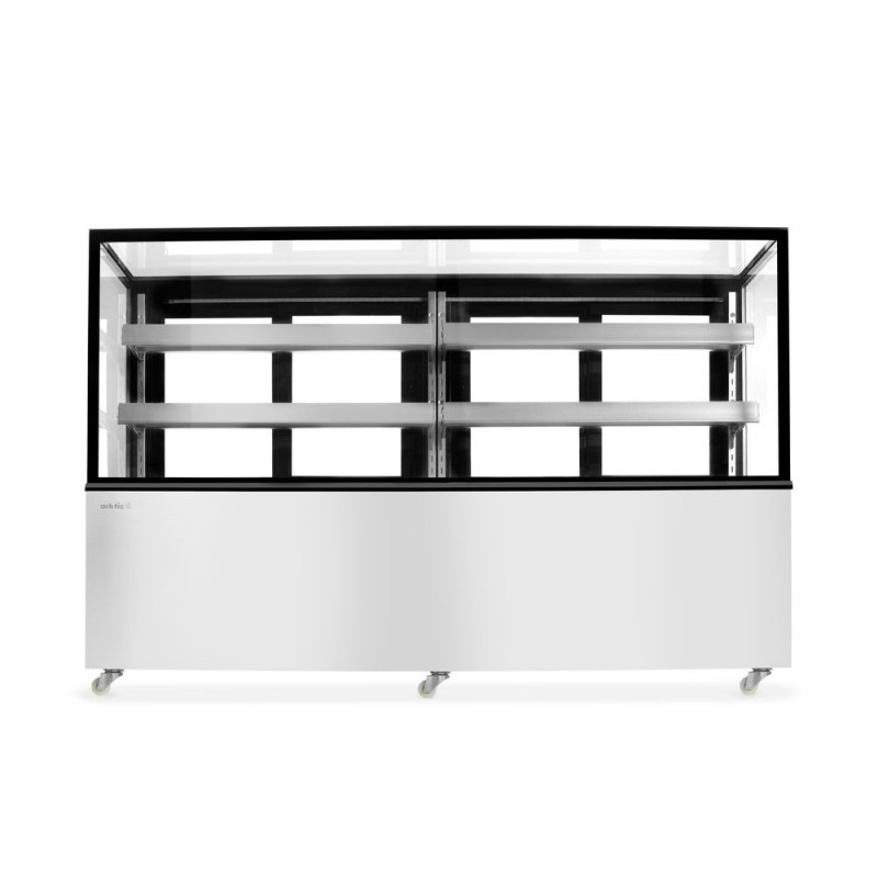 Arktic Kühlvitrine mit 2 Regalen 1824x677x1230 mm