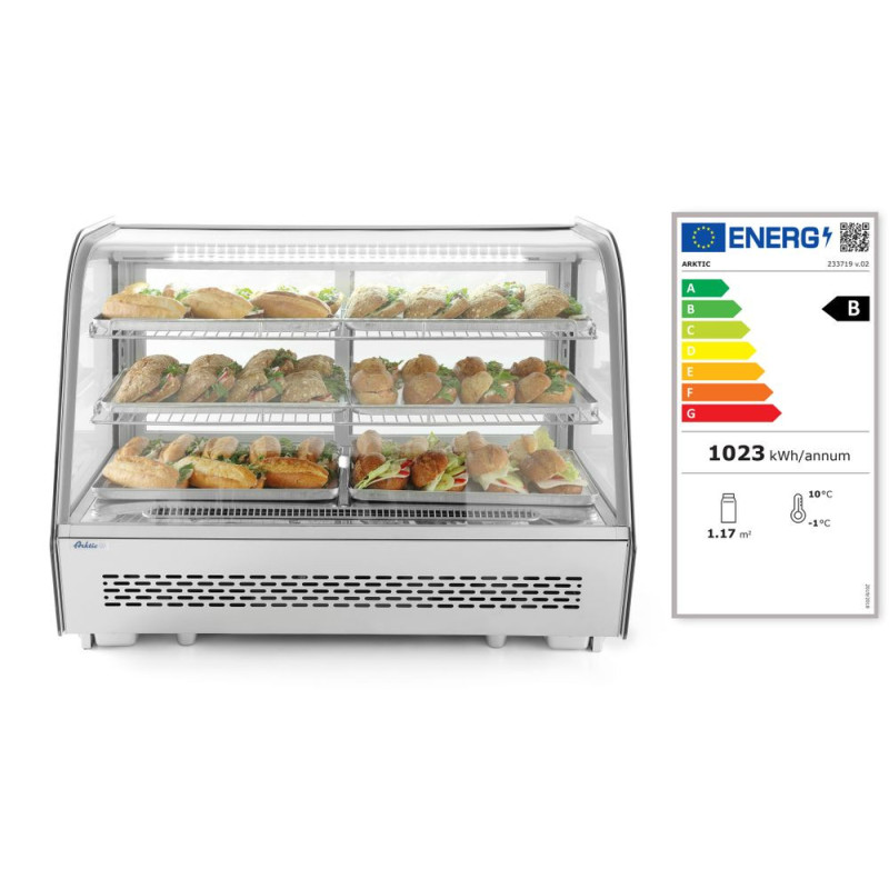 Aufsatz-Kühlvitrine 885mm Cooling Display | arktic