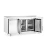 Gefriertheke dreitürig 420 L Stainless Steel Freezer Arktic