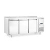 Gefriertheke dreitürig 420 L Stainless Steel Freezer Arktic