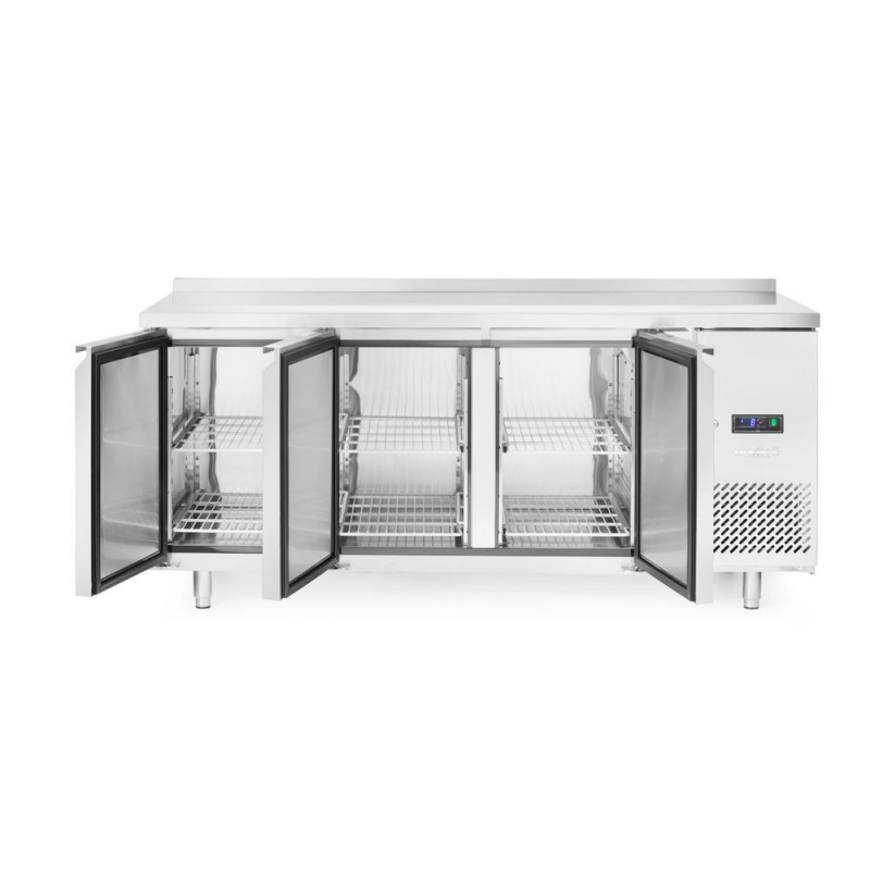 Gefriertheke dreitürig 420 L Stainless Steel Freezer Arktic