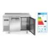 Tiefkühltisch zweitürig Kitchen Line 220L 1200mm Arktic