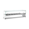 Aufsatz-Kühlvitrine Gastronorm 1/3 Cooling Display Arktic