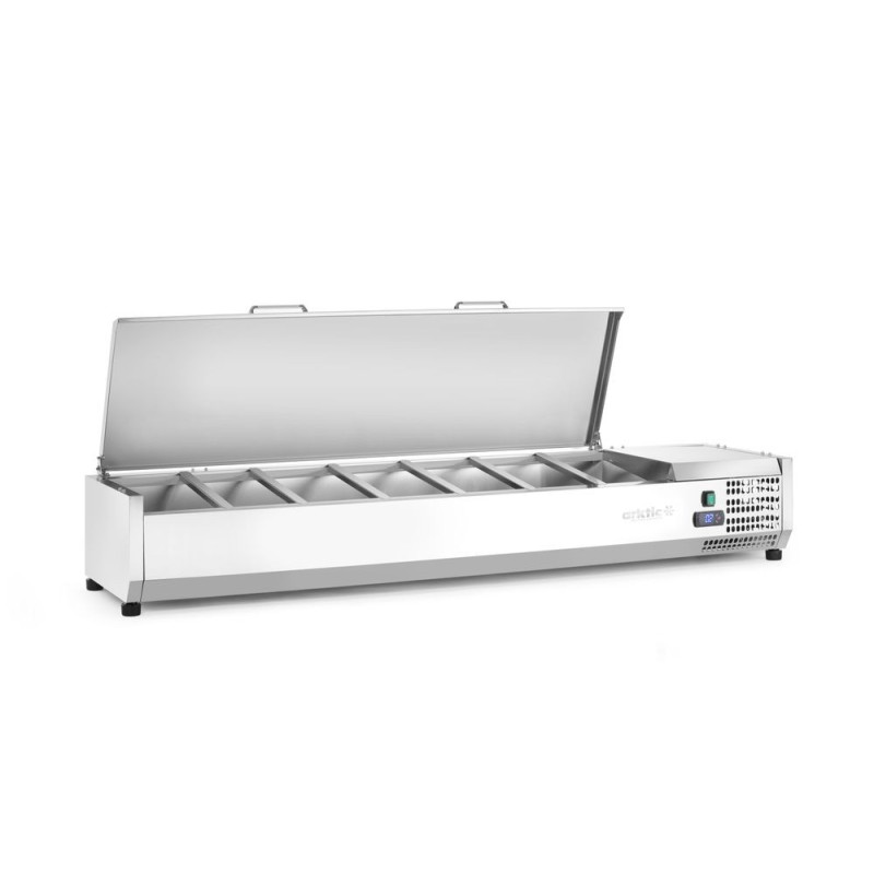 Arktic Aufsatz-Kühlvitrine Gastronorm 1/3 420x1607x630 mm