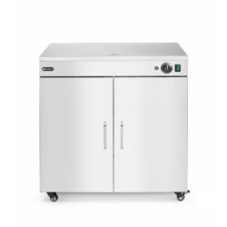 Chauffe-assiettes double inox 592x782x765 mm HENDI | Restohotelstore