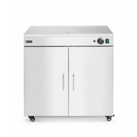 Chauffe-assiettes double inox 592x782x765 mm HENDI | Restohotelstore