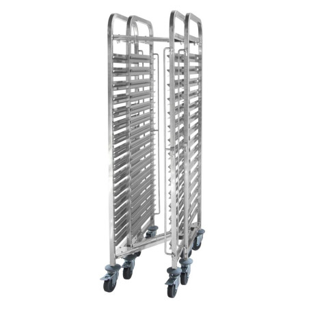 Chariot porte-plateaux emboîtable 15 x GN 1/1 HENDI | Restohotelstore