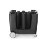 Chariot porte-assiettes 925x720x780 mm Amerbox | Restohotelstore