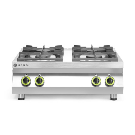 Cuisinière à gaz 4 feux 722x800 mm HENDI | Restohotelstore