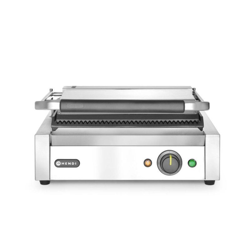 Kontaktgrill Panini 340x235 mm Durable Cast Iron | hendi