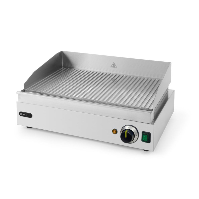 Grillplatte Ribbed 518x330mm Durable Stainless Steel Hendi