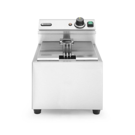 Fritteuse Profi Line 8 l Stainless Steel Deep Fryer Hendi