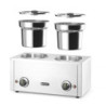 Thermo-système 2 inox 2x4L HENDI | Restohotelstore