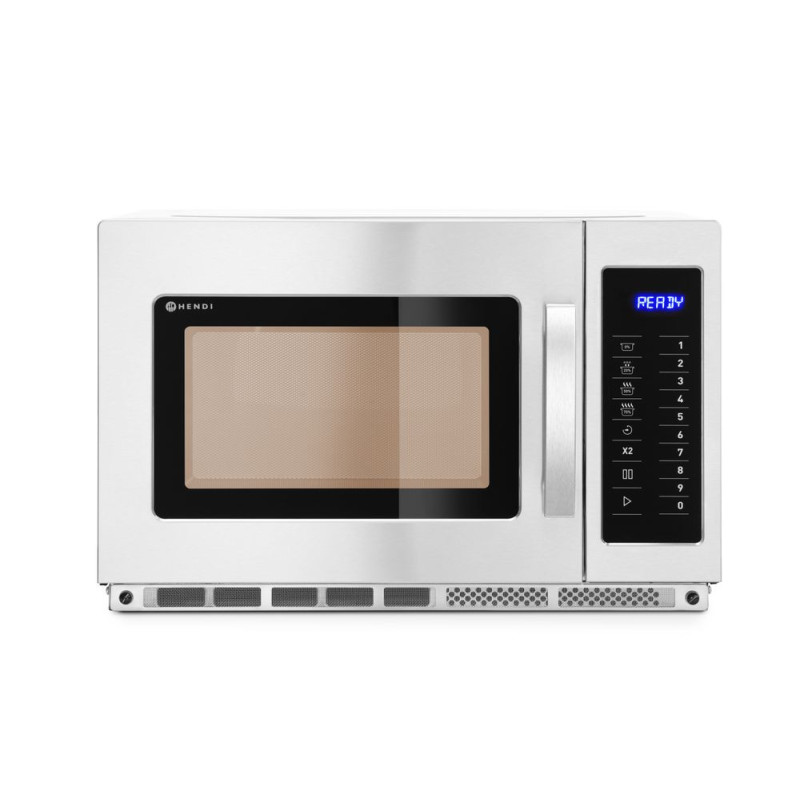 Mikrowelle Programmable 1800W 34L Capacity HENDI