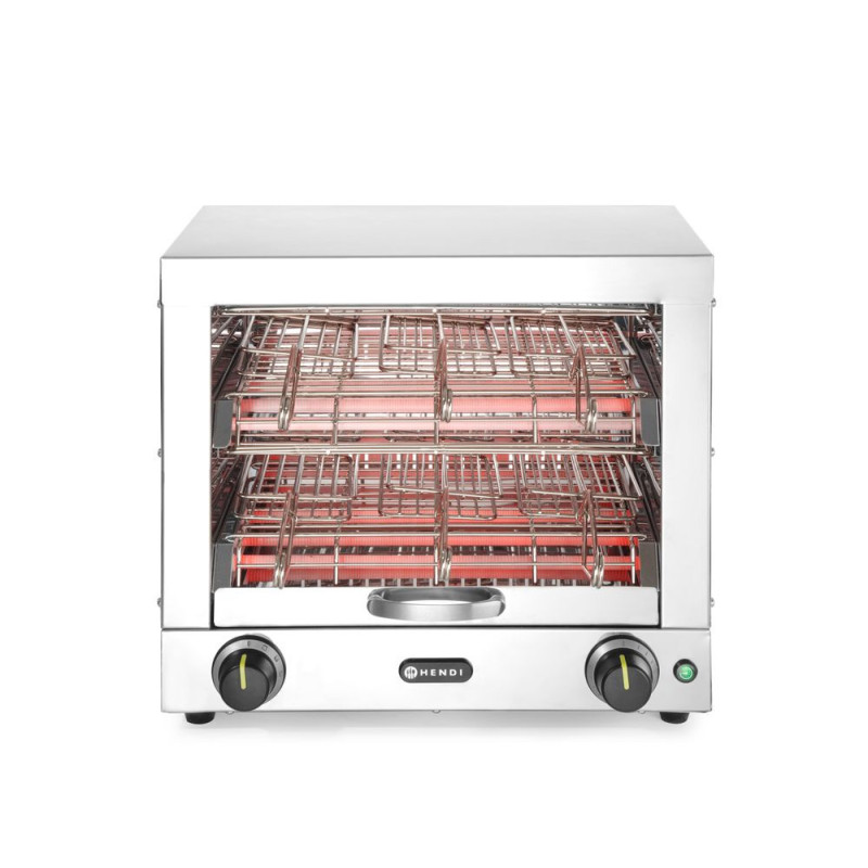 Toaster 6 pinces inox 390x450x400 mm HENDI | Restohotelstore