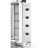 Gas Kebab Grill 900mm for 60kg Meat by hendi