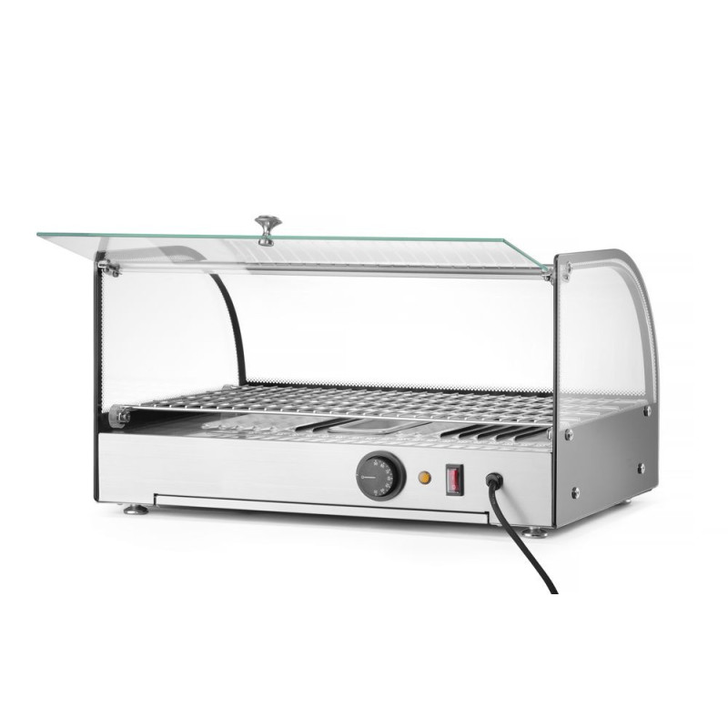 Beheiztes Thekendisplay 556x315mm Stainless Steel | hendi