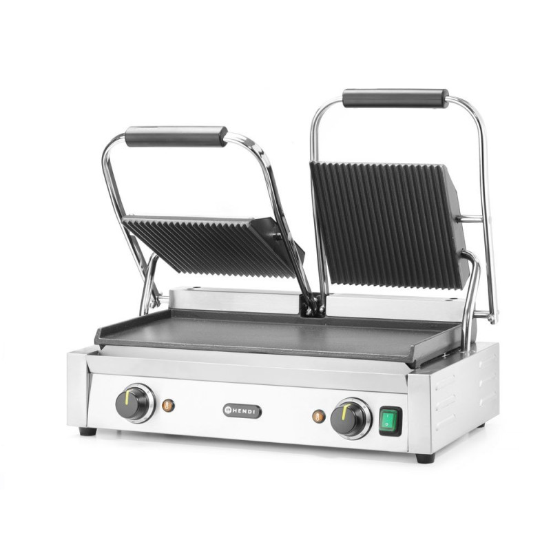 Kontaktgrill - Doppelversion 263808 Durable Cast Iron | hendi