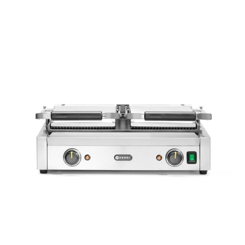 Kontaktgrill - Doppelversion 263808 Durable Cast Iron | hendi