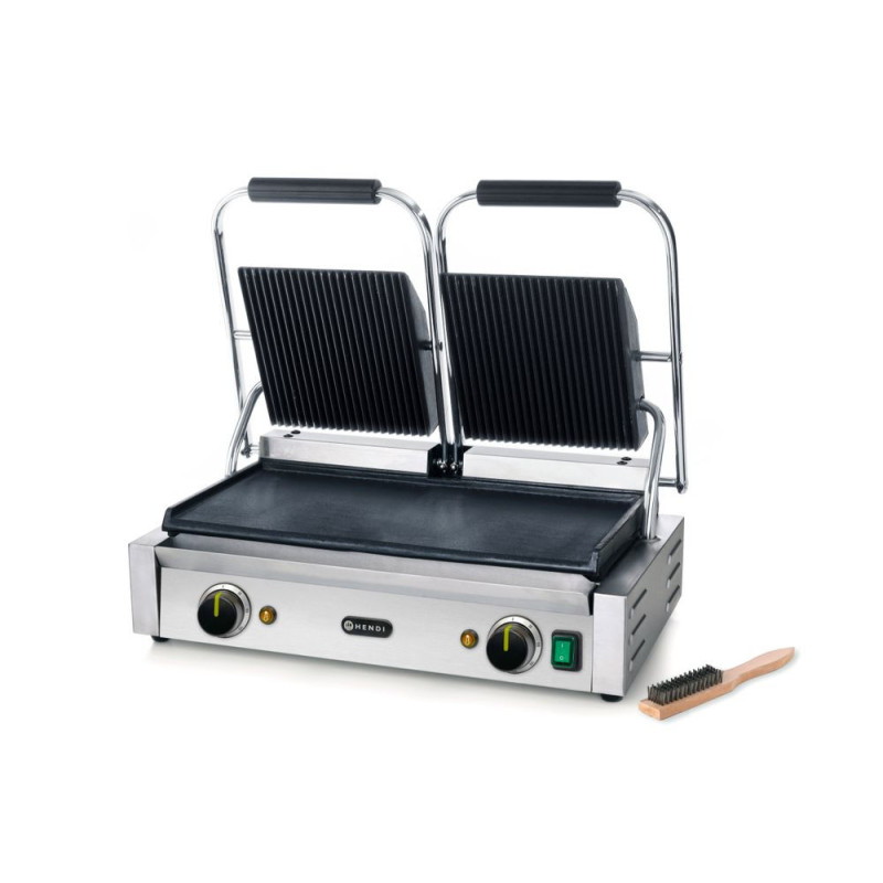 Kontaktgrill - Doppelversion 263808 Durable Cast Iron | hendi