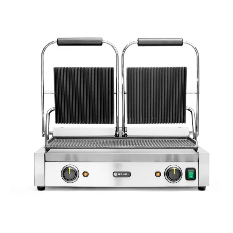 Kontaktgrill Doppelversion 475x235 mm Durable Grill Hendi