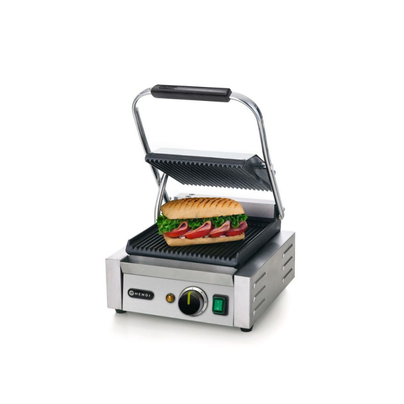 Kontaktgrill - Einzelversion 220x232 mm Durable Grill Hendi