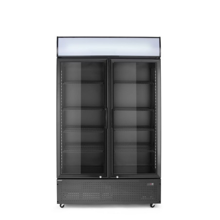 Rückwandkühlschrank mit hinterleuchteter Blende 1114x223mm Arktic