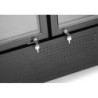 Rückwandkühlschrank mit hinterleuchteter Blende 1114x223mm Arktic