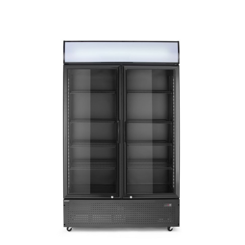 Rückwandkühlschrank mit hinterleuchteter Blende 1114x223mm Arktic