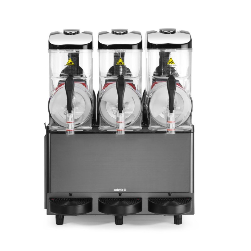 Machine à slush 3 x 12 L avec compresseur efficace arktic | Restohotelstore