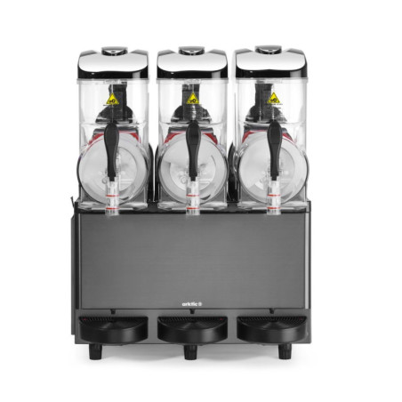 Machine à slush 3 x 12 L avec compresseur efficace arktic | Restohotelstore