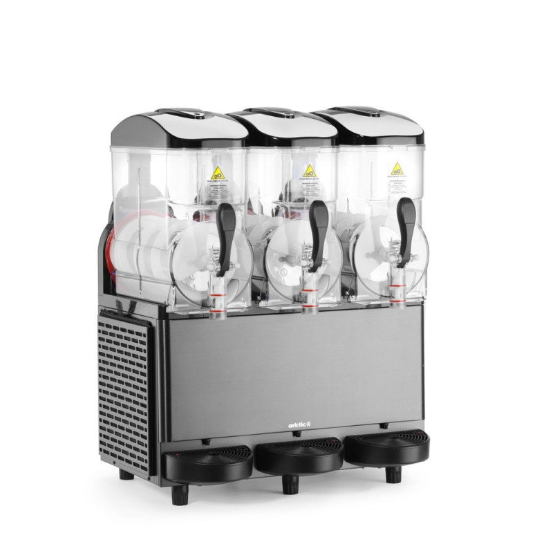 Machine à slush 3 x 12 L avec compresseur efficace arktic | Restohotelstore