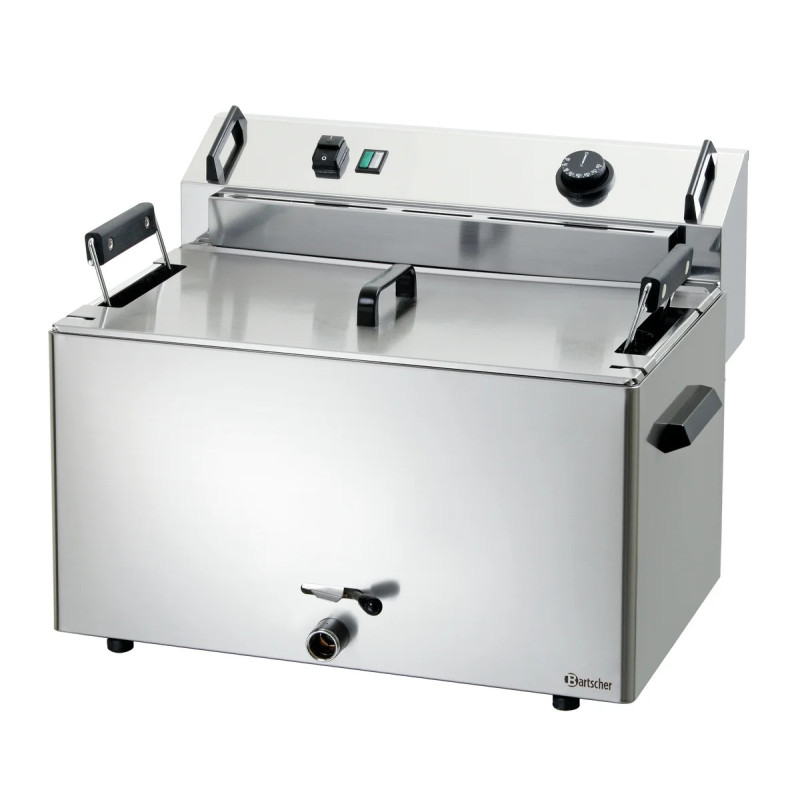 Pastries Deep Fat Fryer 16L with Safety Drain | bartscher