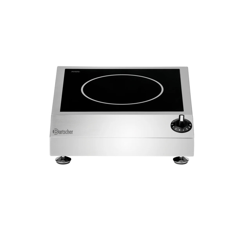 Countertop Electric Hob 1K2300 GL – 2300W Power | bartscher
