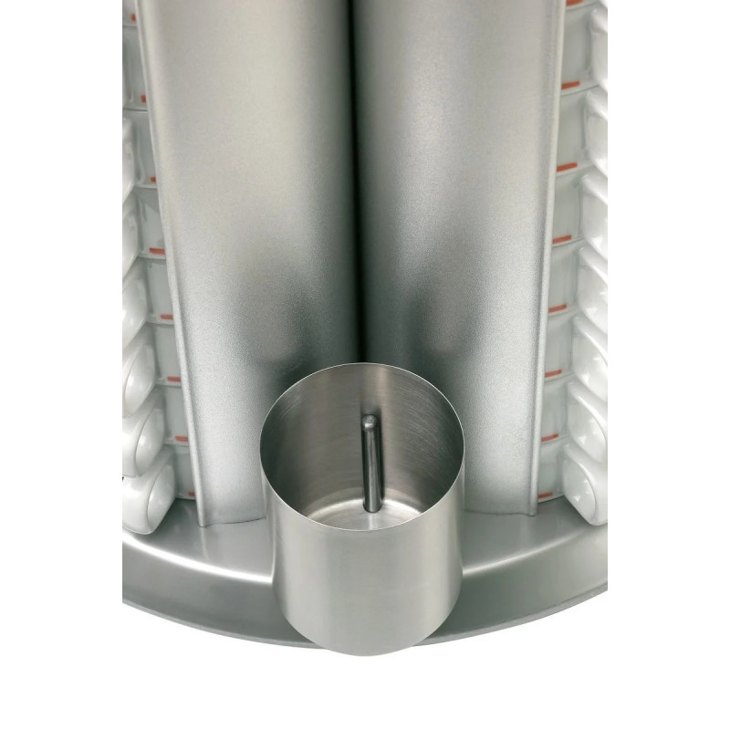 Cup Warmer 48 Cups – Rotating Base, Aluminium | bartschER