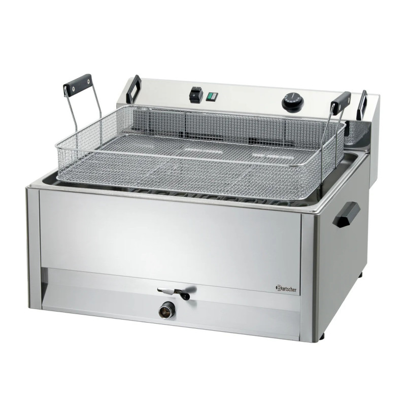 Friteuse à huile 30L BF 30E – Puissance 15 kW | bartsch er