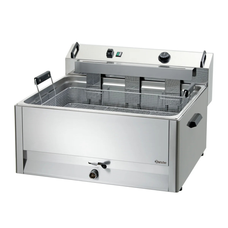 Friteuse à huile 30L BF 30E – Puissance 15 kW | bartsch er