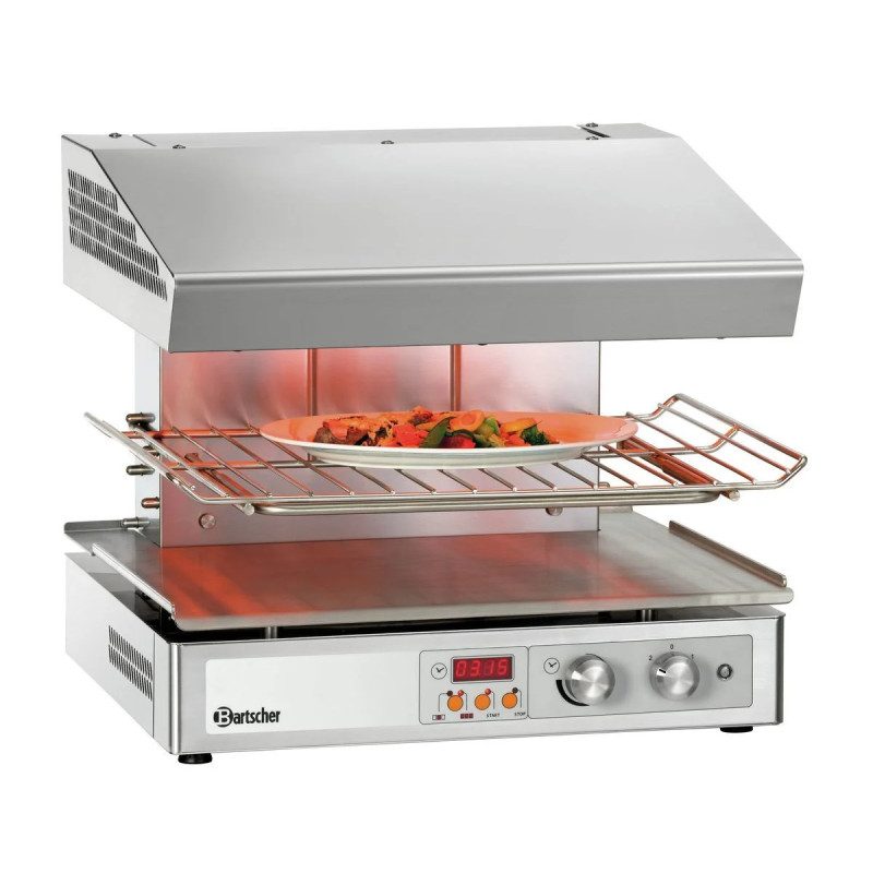 Hi-Light-Salamander 600-2Z – Infrarot-Grill 590x550x515 | bartscher